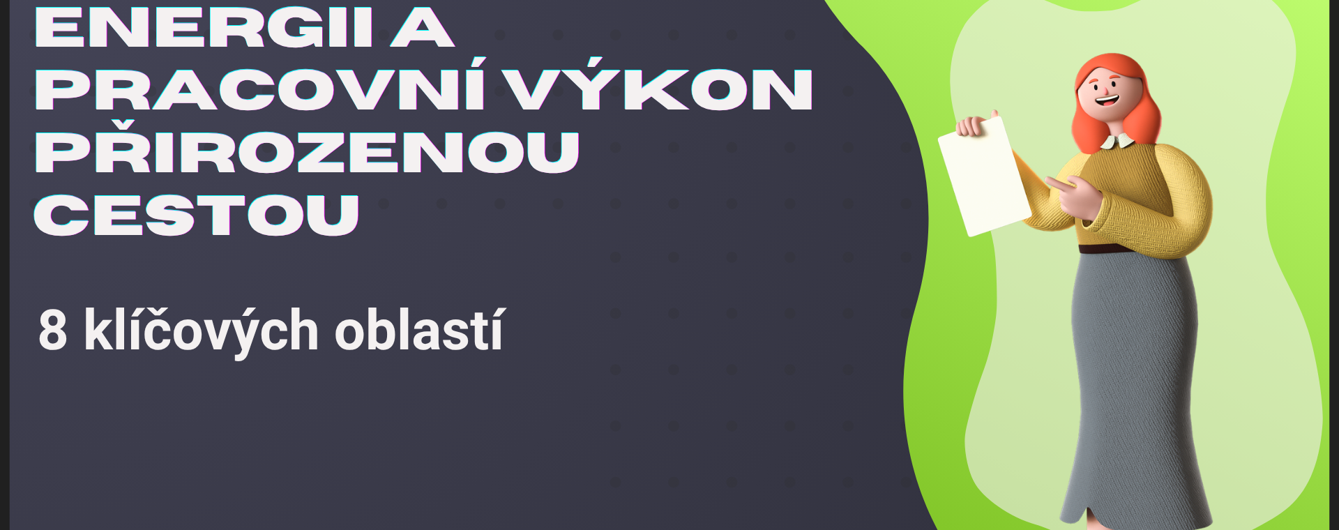 Jak podpořit energii